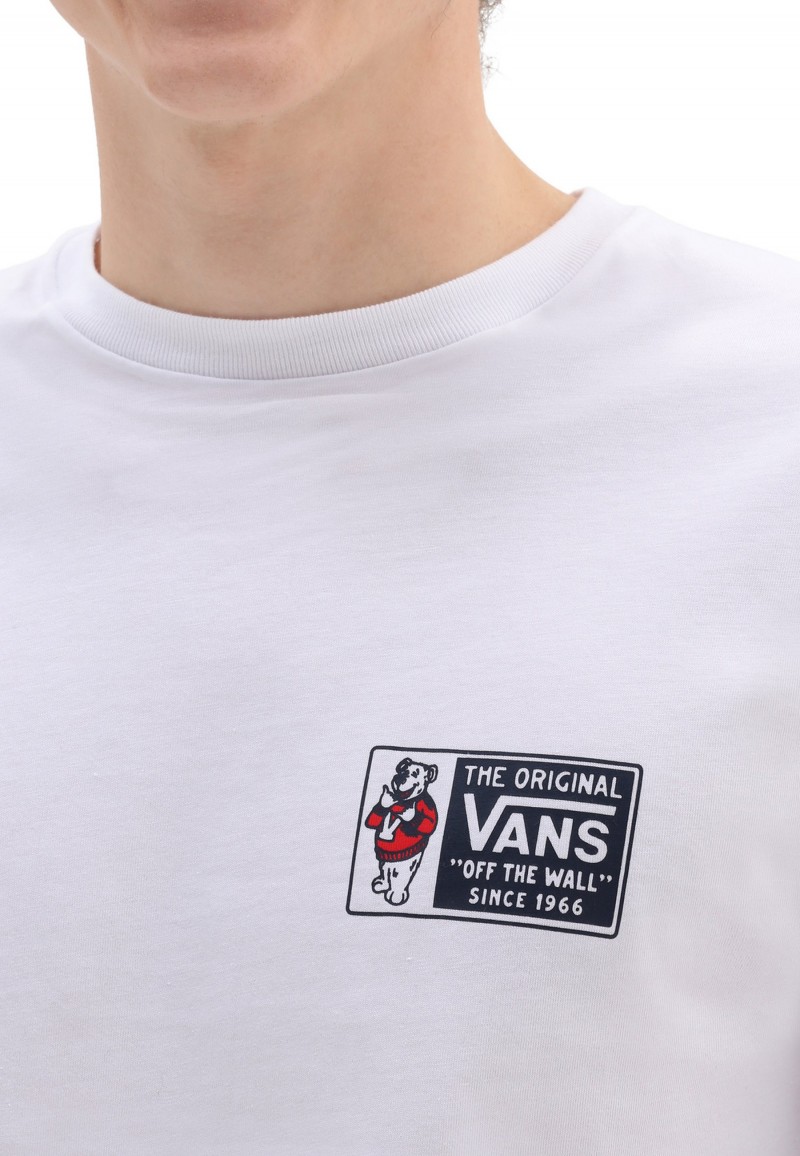 Vans Doren Bear L/S Tee White