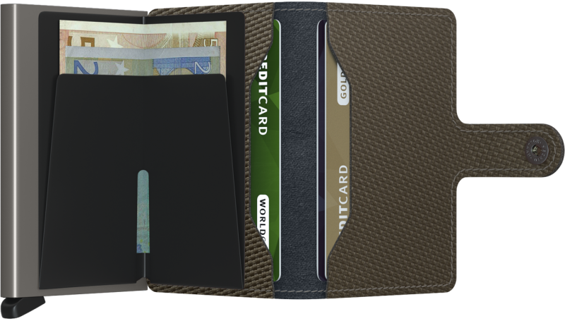 Secrid Mini Wallet Carbon Khaki