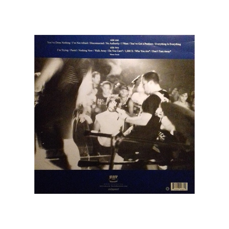 Face To Face "Don't Turn Away" Vinilo