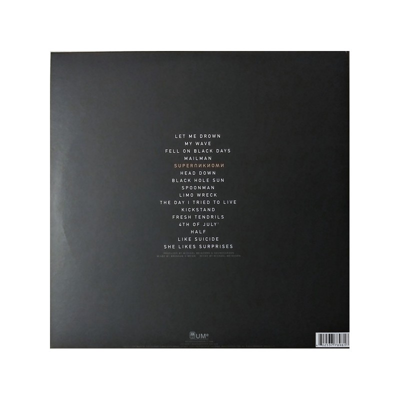 Soundgarden "Superunknown" Vinilo 2 LP