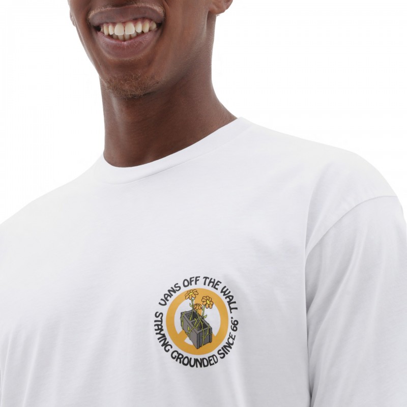 Vans Staying Grounded Tee White