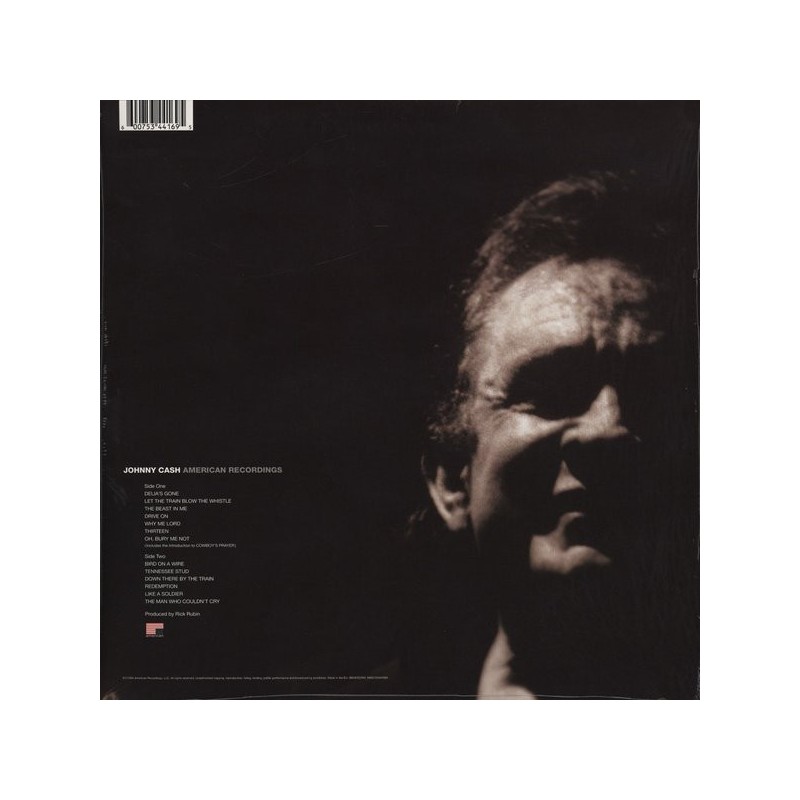Johnny Cash "American Recordings" Vinilo