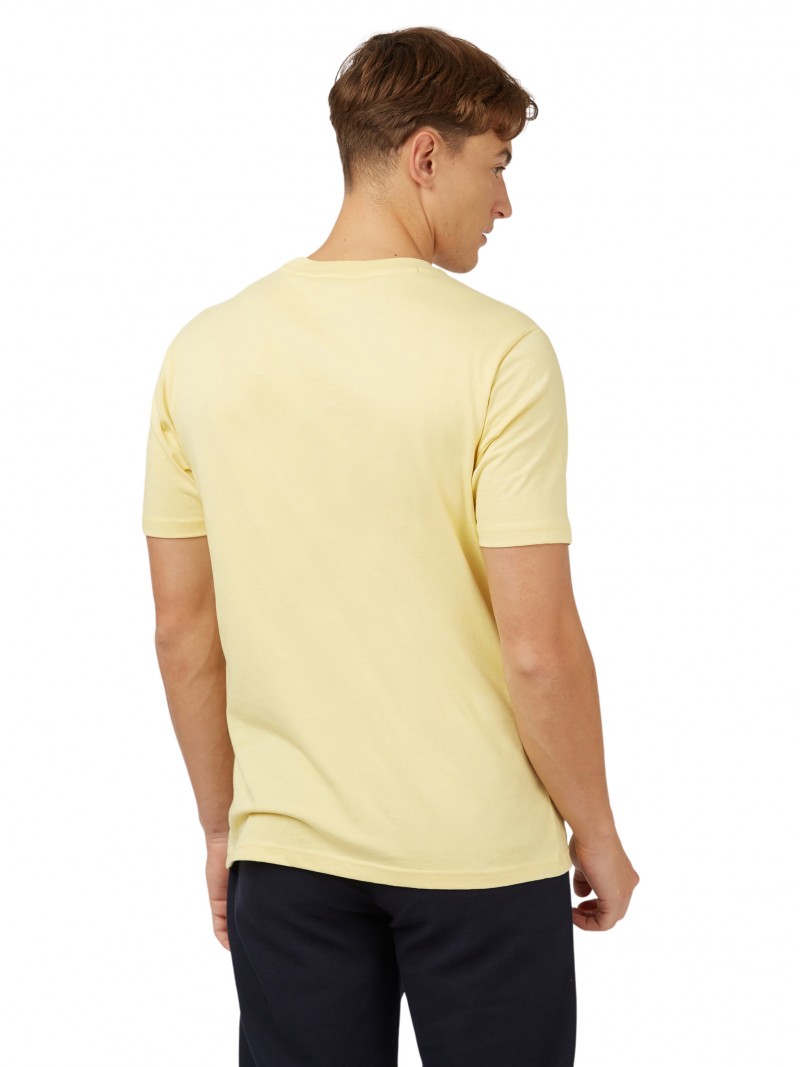 Ben Sherman Signature Pocket Tee Lemon