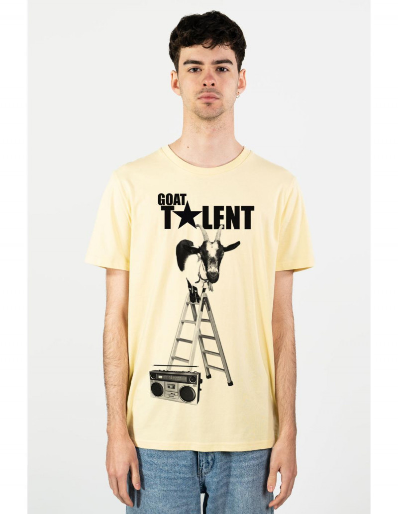 Num Wear Goat Talent Tee Light Yellow