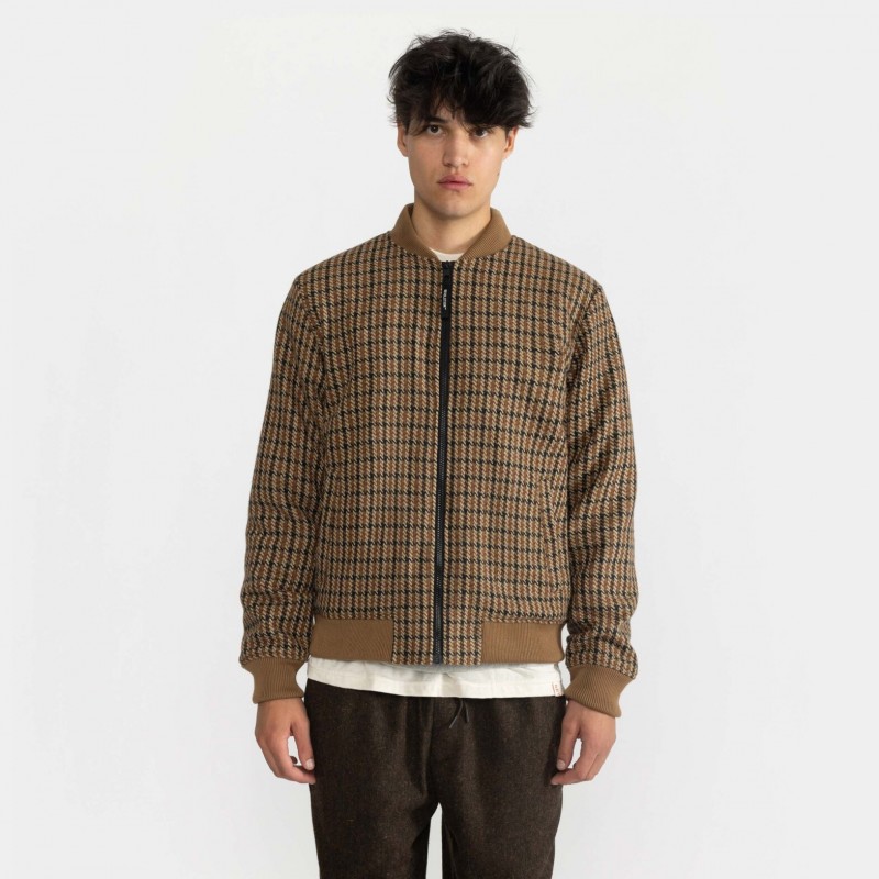 Revolution 7821 Bomber Jacket Brown