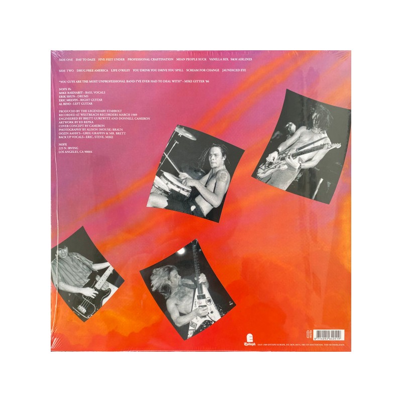 Nofx "S&M Airlines" Vinilo