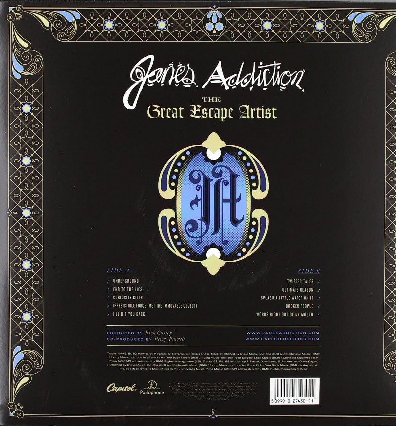 Jane's Addiction "The Great Escape...