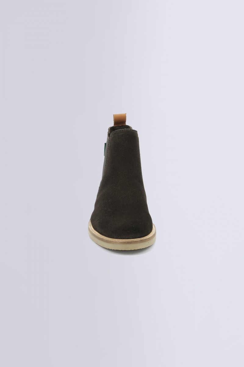 Kickers Tyga Cow Suede Boots Brown