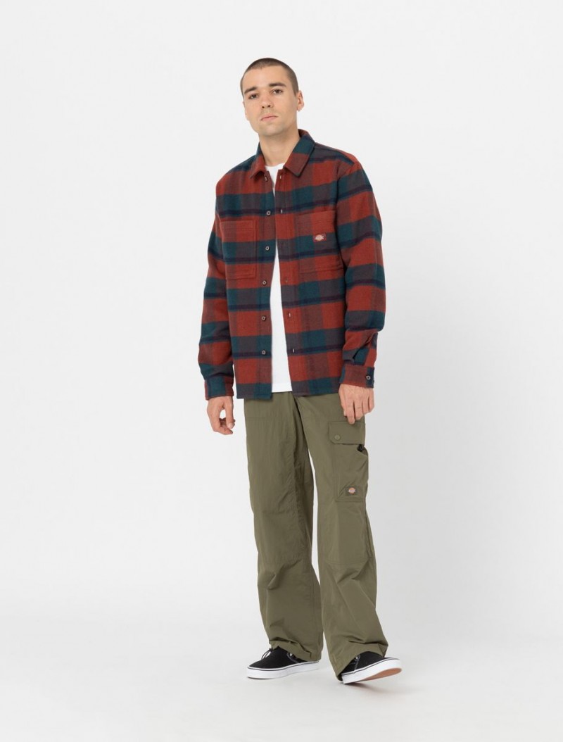 Dickies Plaid Coaling Shirt Coaling...