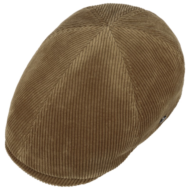 Lierys Corduroy Duck Cap Brown
