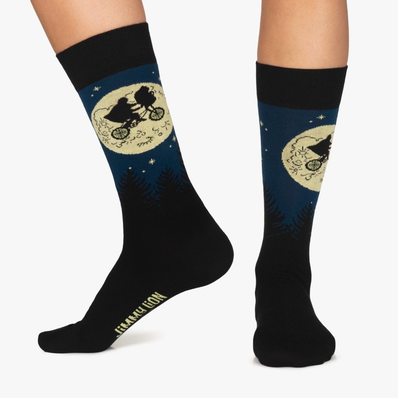 Jimmy Lion ET Flying Bicycle Socks