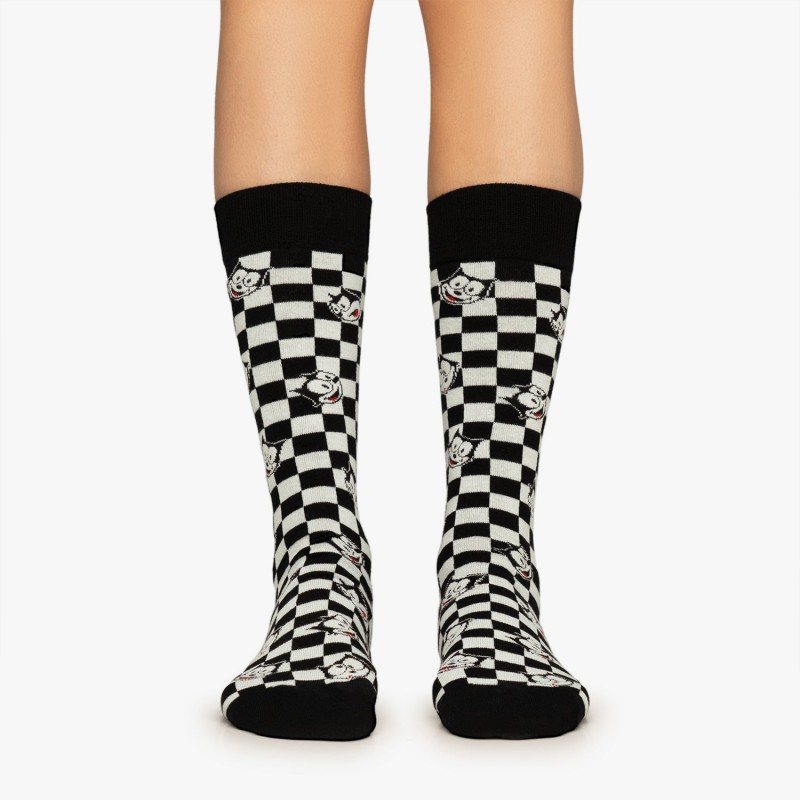 Jimmy Lion Felix Check Socks