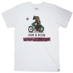 Iron & Resin Moto Bear Tee...