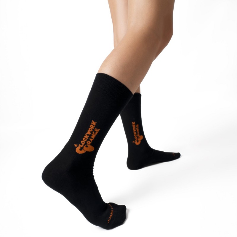 Jimmy Lion Clockwork Orange Poster Socks