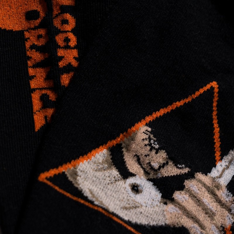 Jimmy Lion Clockwork Orange Poster Socks