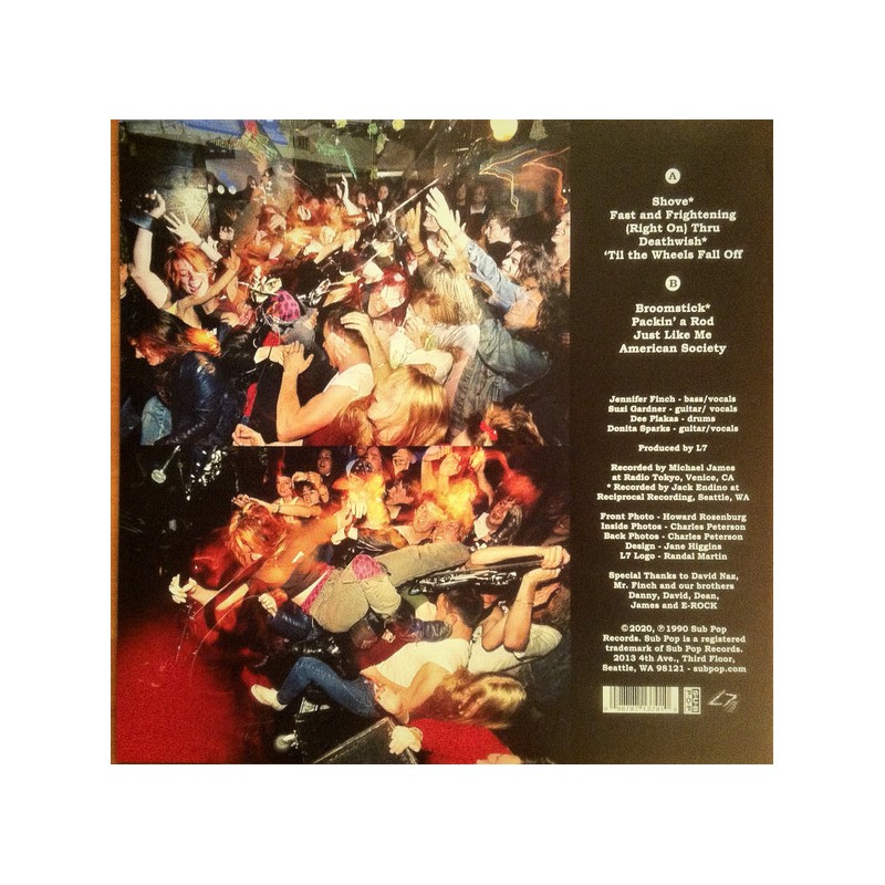 L7 "Smell The Magic" Vinilo