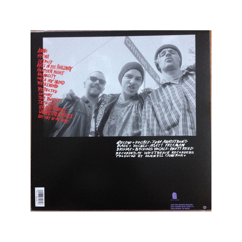 Rancid "Rancid" Vinilo