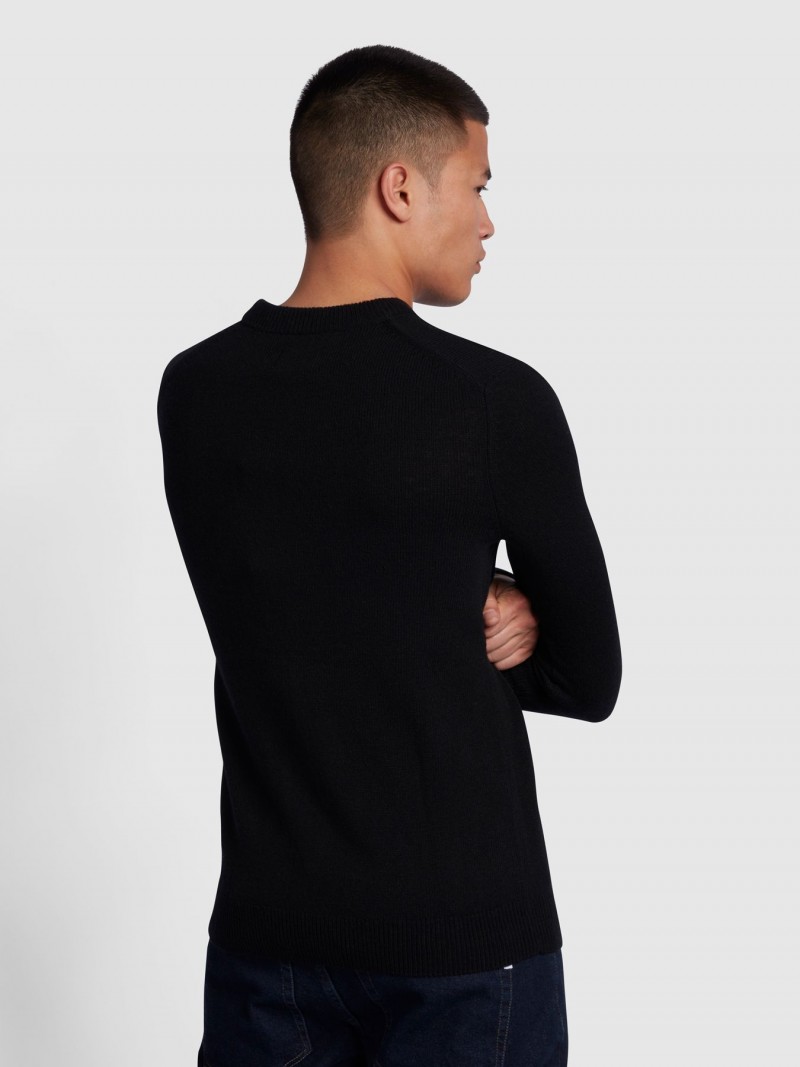 Farah Birchall Crew Sweater Black