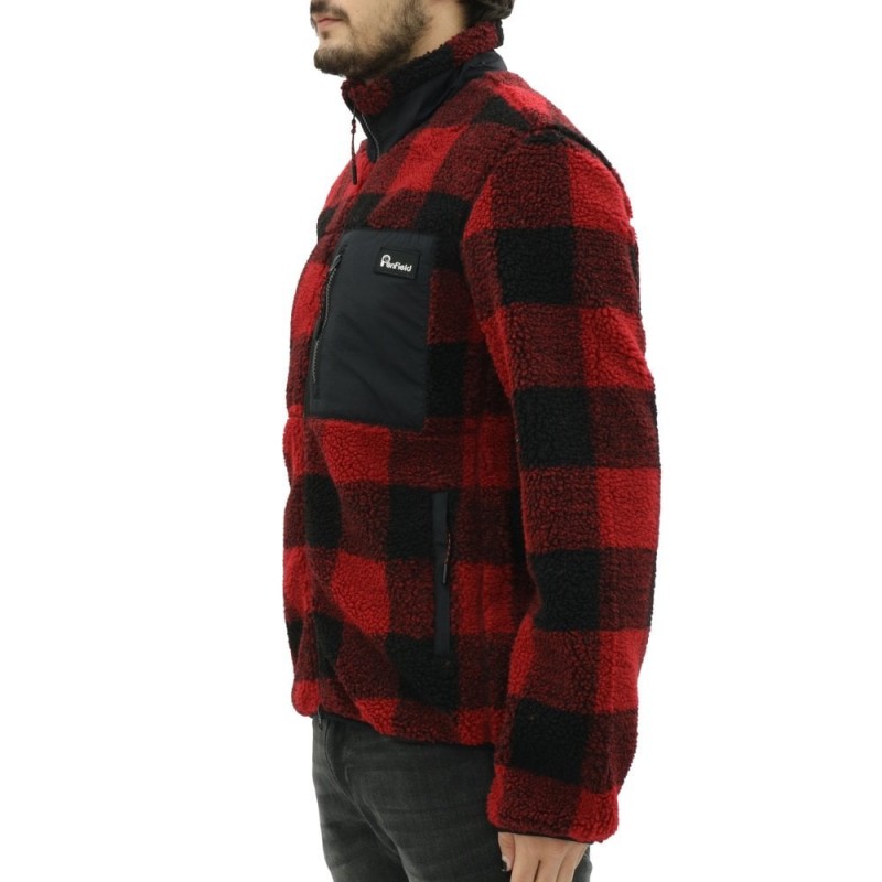 Penfield Checked Mattawa Fleece...
