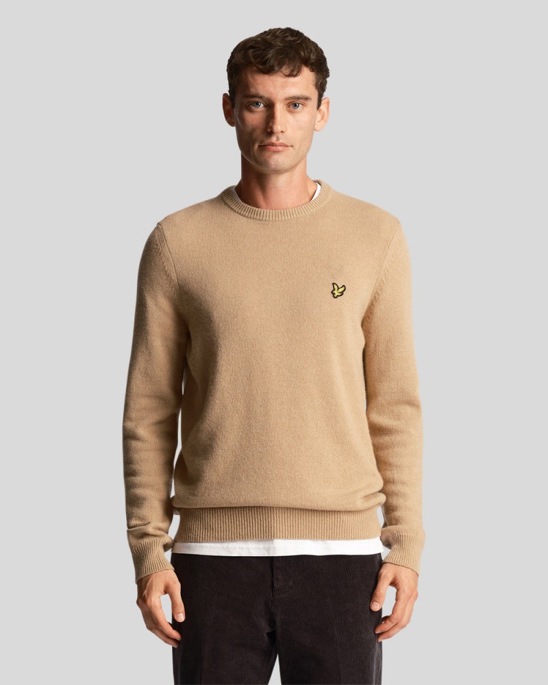 Lyle and scott lambswool on sale jumper