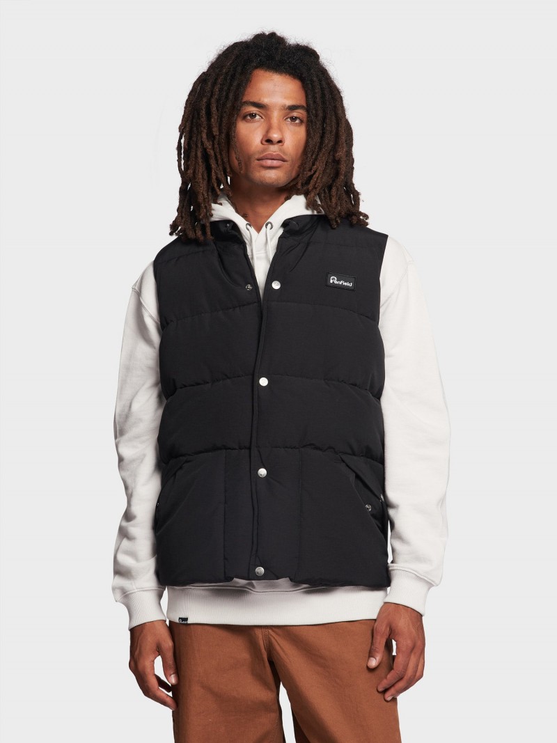 Penfield Outback Vest Jacket Black