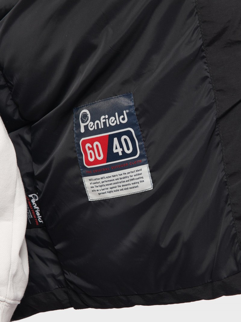 Penfield Outback Vest Jacket Black