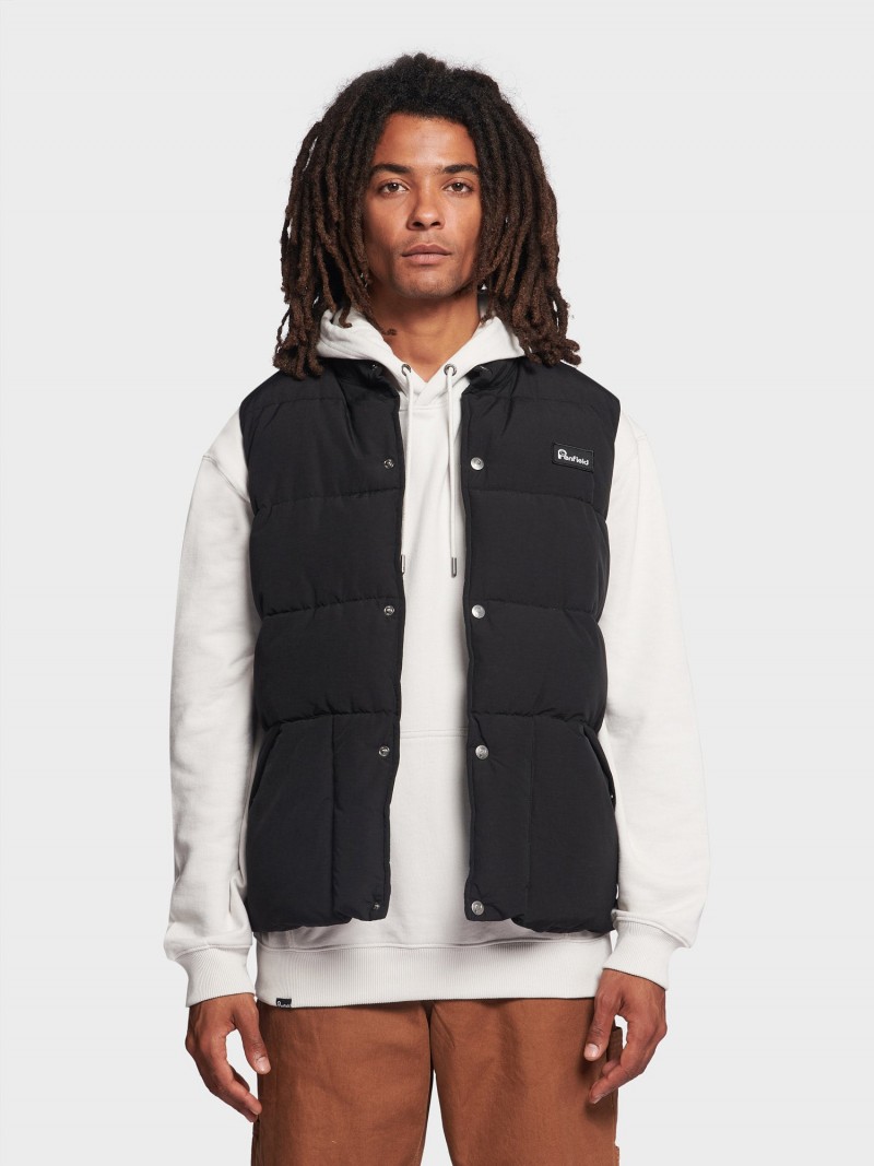 Penfield Outback Vest Jacket Black
