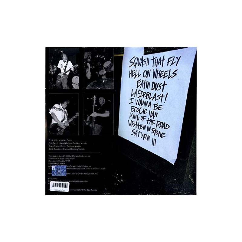 Fu Manchu "Live At Roadburn 2003" Vinilo