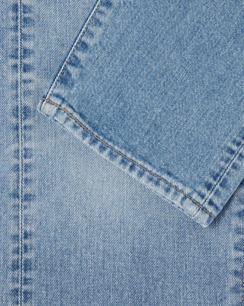 Edwin Slim Tapered Jeans Blue Light Used