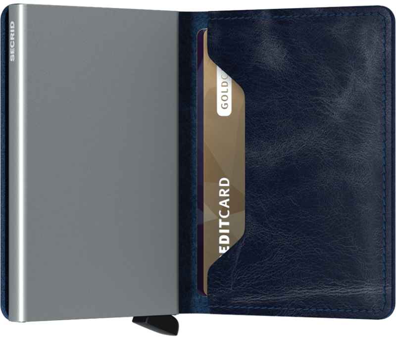 Secrid Slim Wallet Vintage Blue