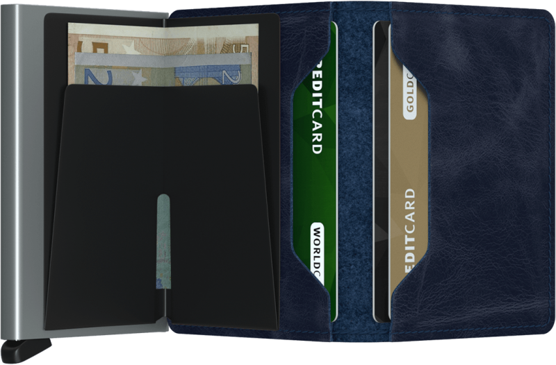 Secrid Slim Wallet Vintage Blue