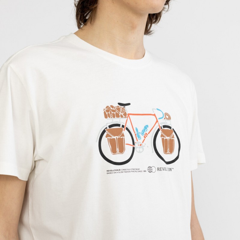 Revolution 1344 PAC Regular Tee Offwhite