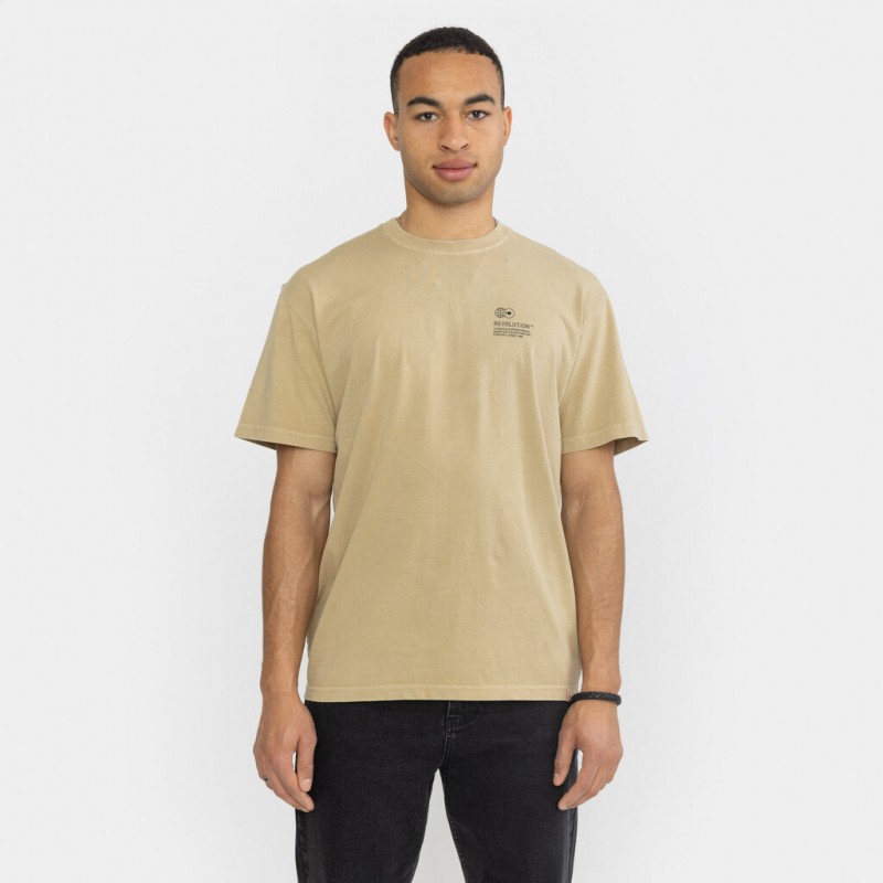 Revolution 1345 BOA Loose Tee Khaki