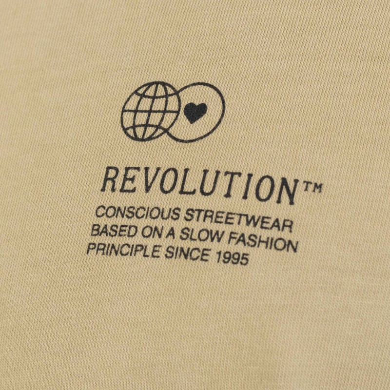 Revolution 1345 BOA Loose Tee Khaki