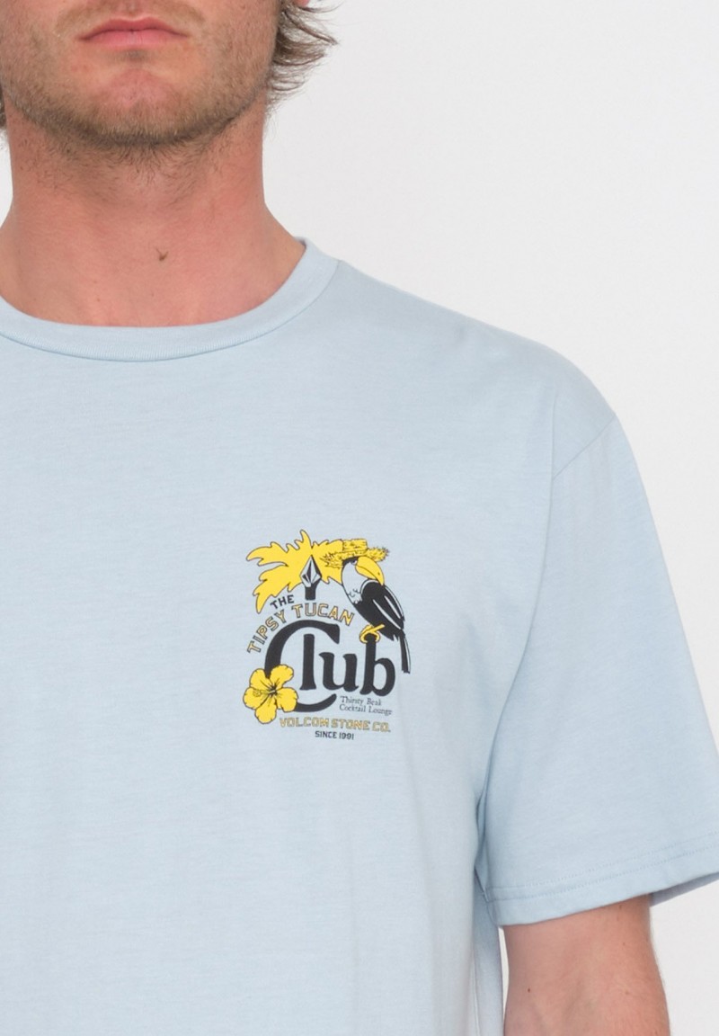 Volcom Tispy Tucan Tee Celestial Blue