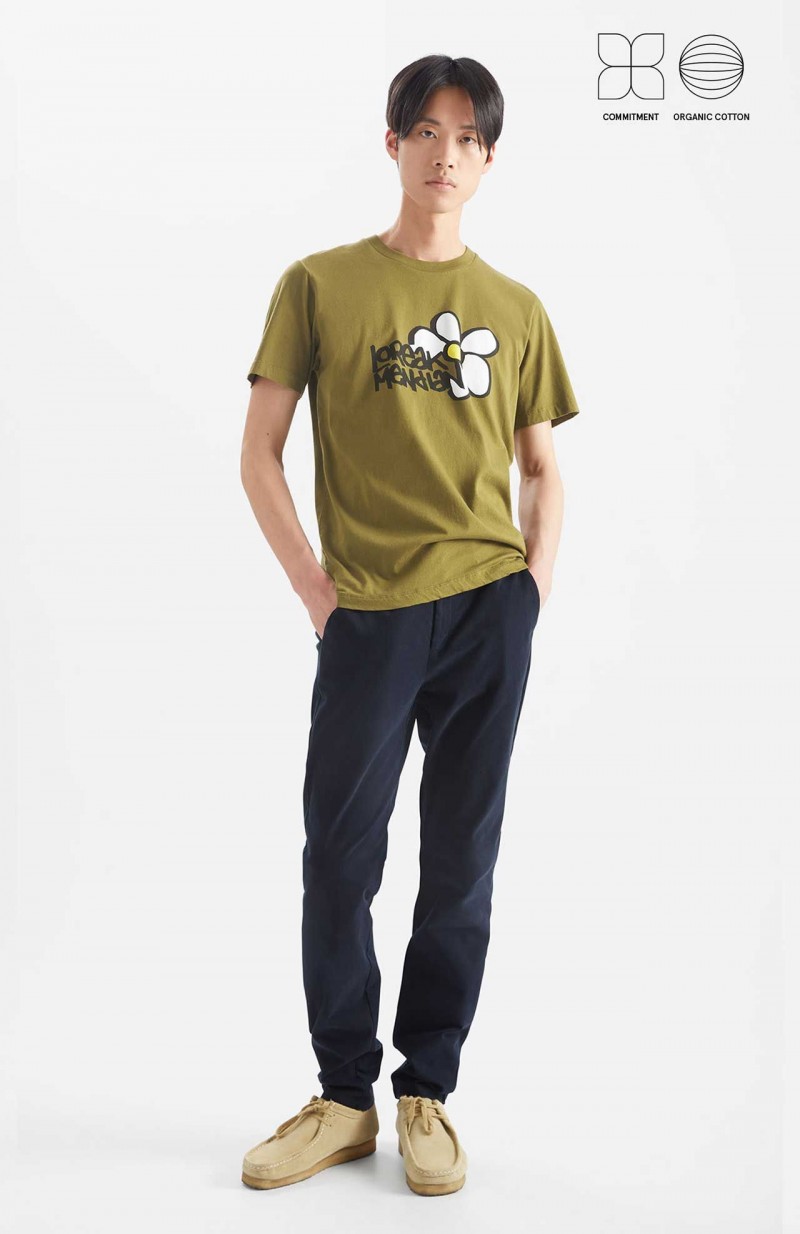 Loreak Mendian Margarita Tee Dark Khaki