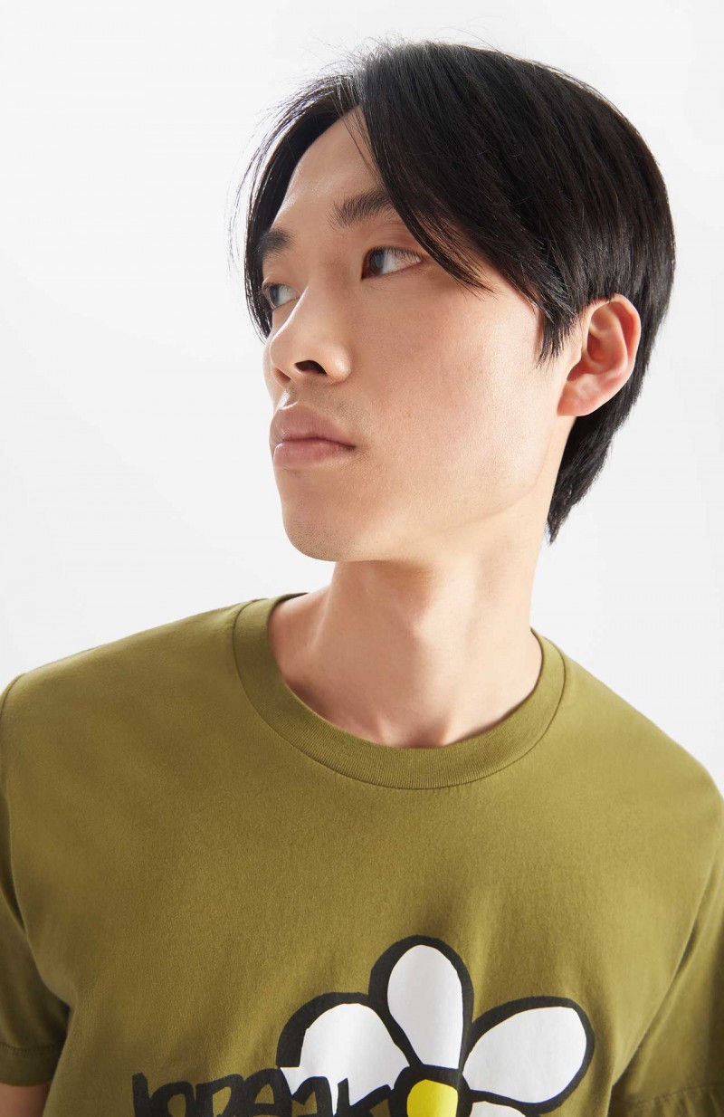 Loreak Mendian Margarita Tee Dark Khaki