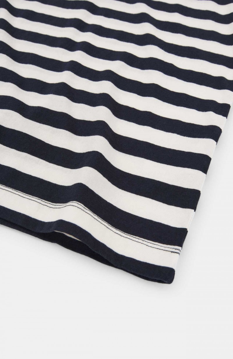 Loreak Mendian Hazpa Dot Tee White/Navy