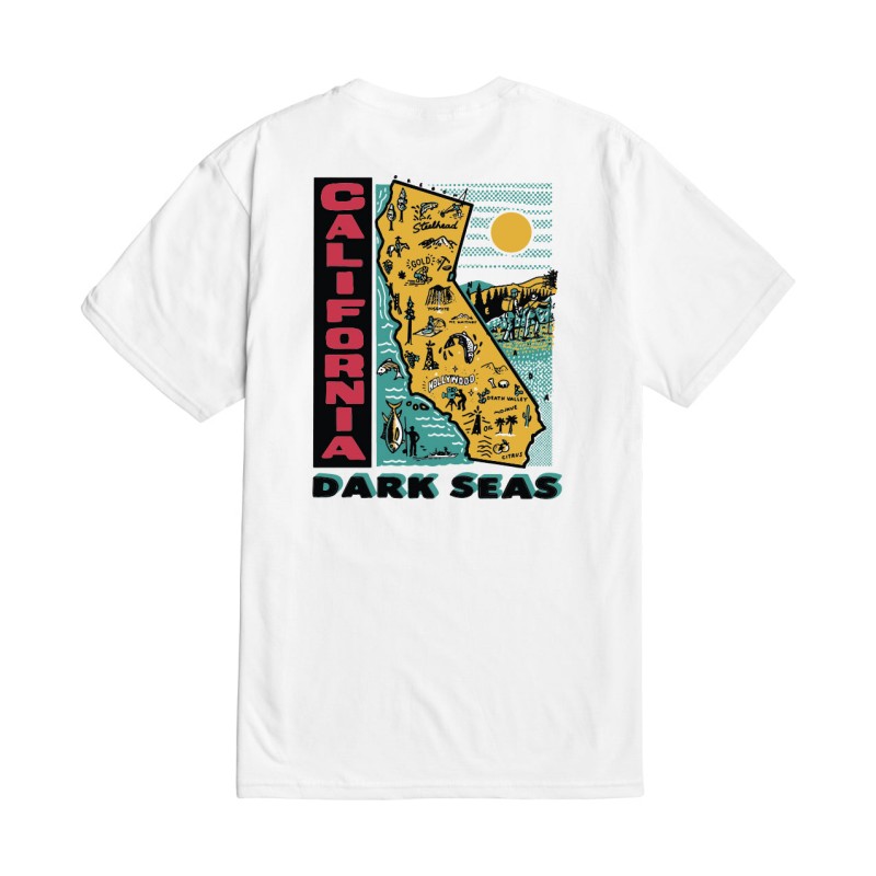 Dark Seas California Tee White