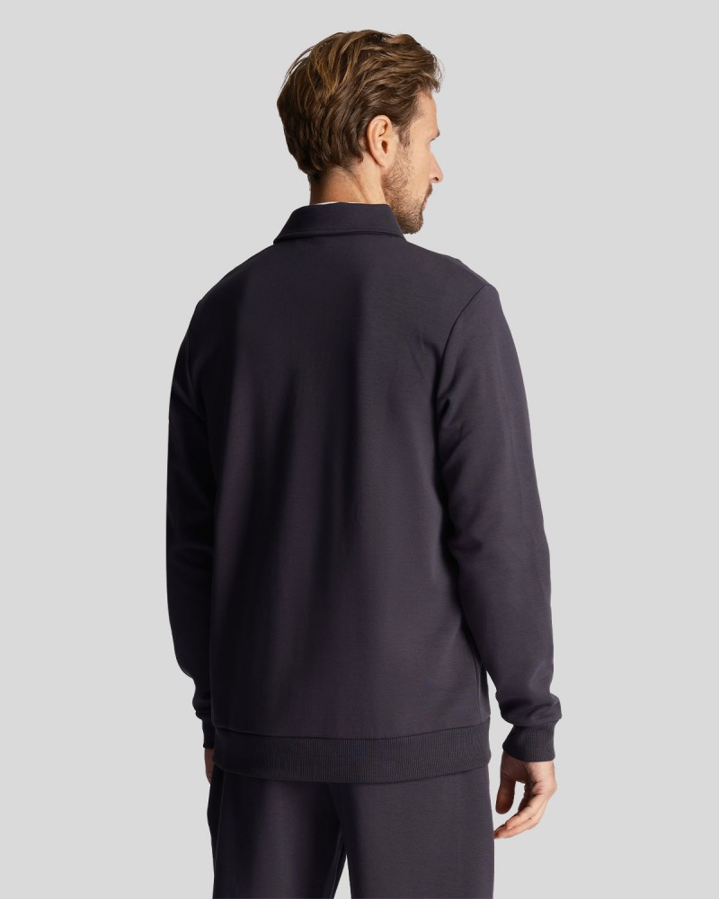 Lyle & Scott Logo Quarter Zip Sweat...