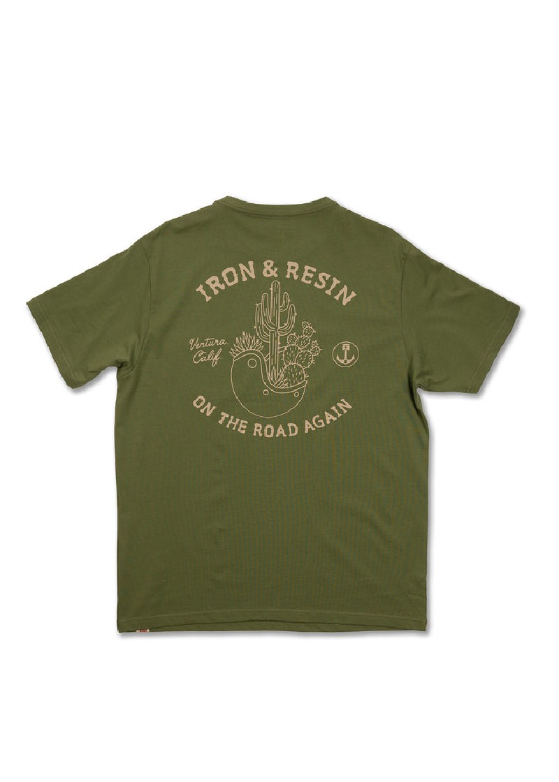 Iron & Resin On the Road Pocket Tee...