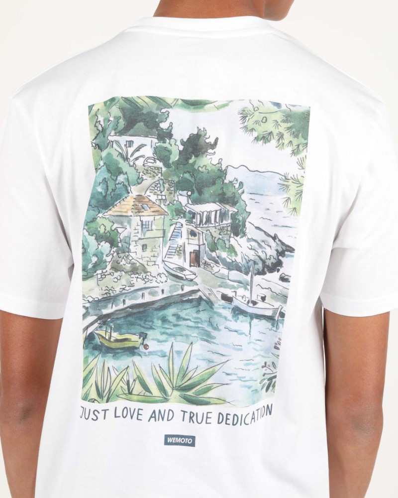Wemoto Harbour Tee White