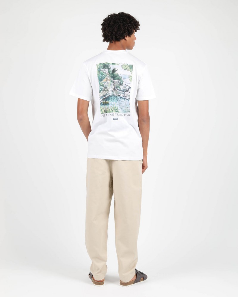 Wemoto Harbour Tee White