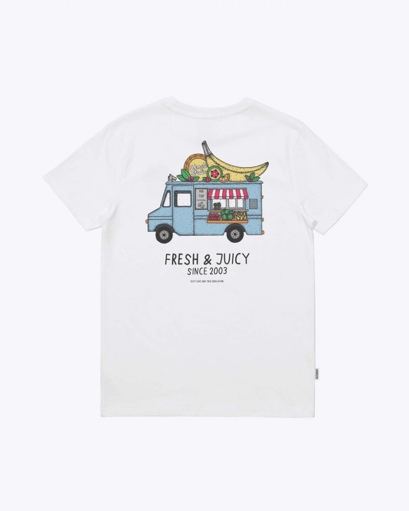 Wemoto Fruit Truck Tee White