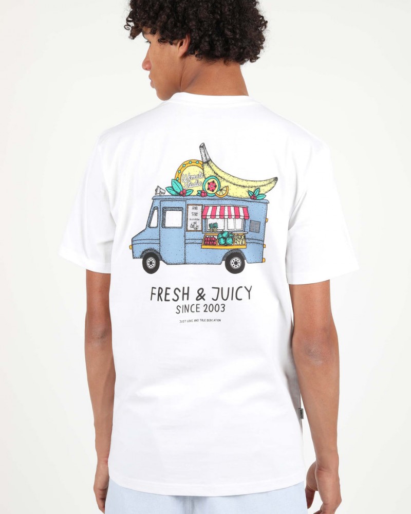 Wemoto Fruit Truck Tee White