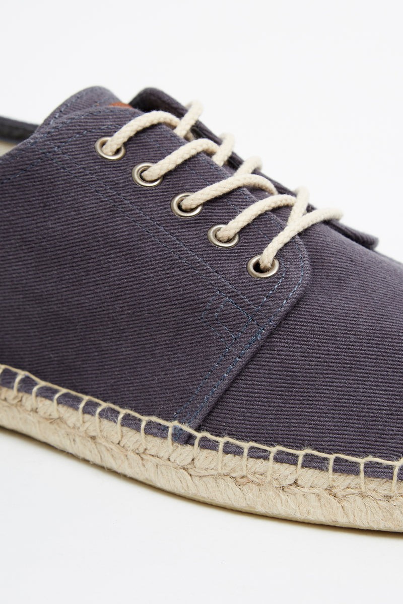 Pompeii Higby Jute Canvas Anthracite