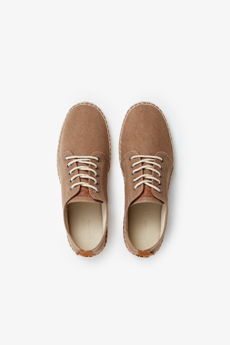 Pompeii Higby Jute Canvas Cedar