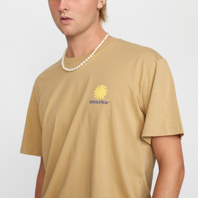 Revolution 1370 SUN Loose Tee Khaki