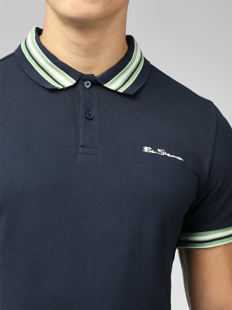 Ben Sherman House Collar Polo Dark Navy