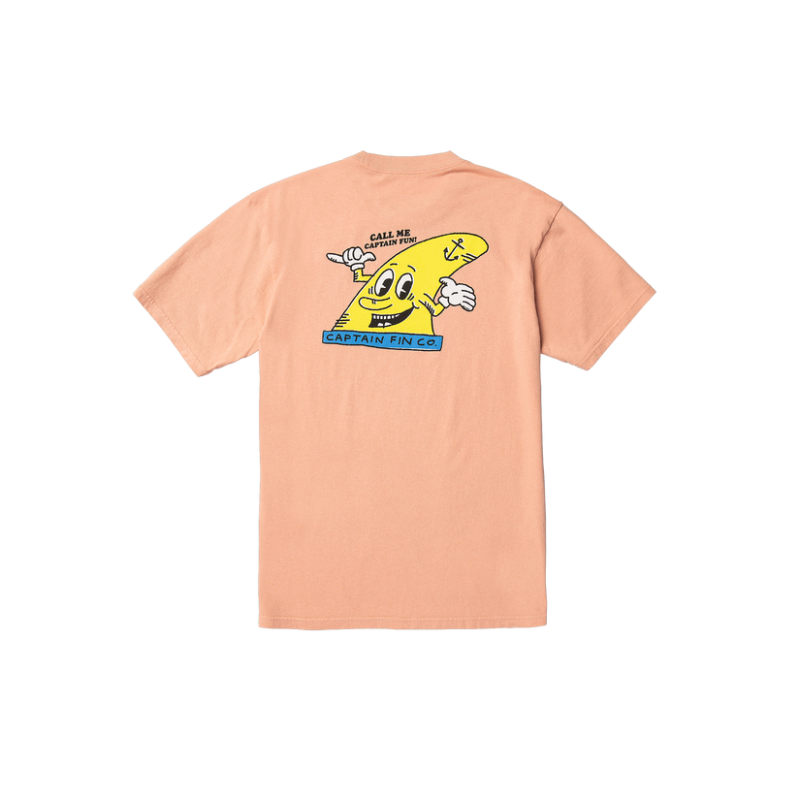 Captain Fin Captain Fin Tee Clay Orange